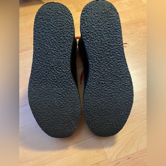 AllSaints Fae Shearling Combat Boots Sz 37 - Picture 7 of 16